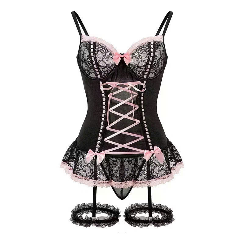 Váy ngủ corset táo bạo